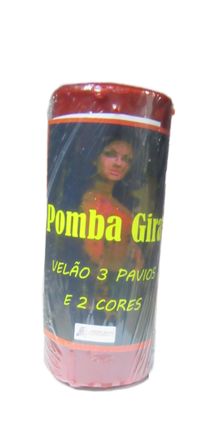 Vela 3 Pavios - Pomba Gira