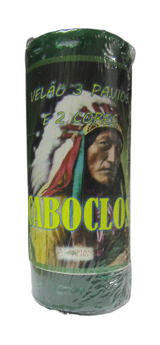 Vela 3 Pavios - Caboclos