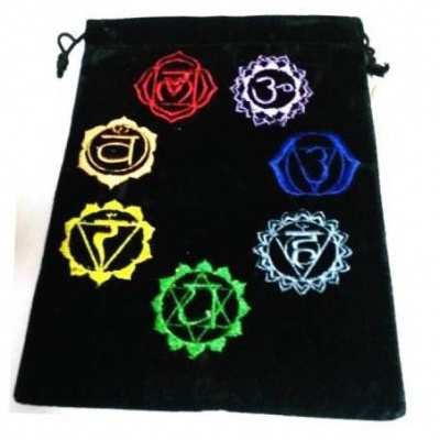 Bolsa de Veludo Chakras