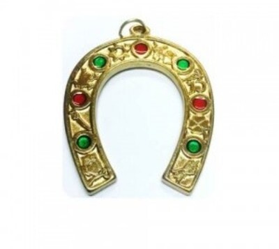 Ferradura da Sorte - Dourada