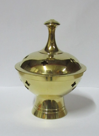 Incensário - dourado