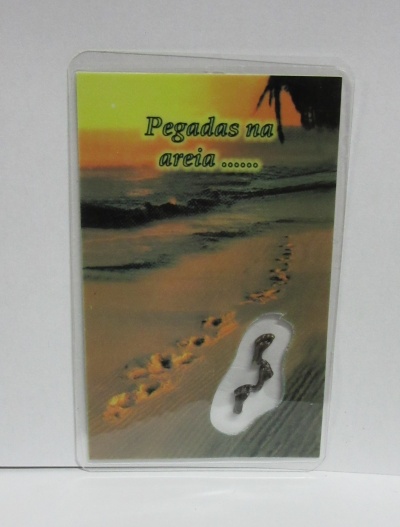 Pagela Pegadas na areia