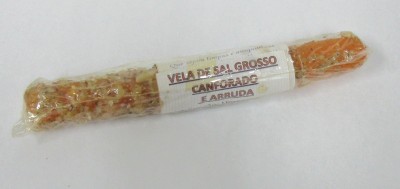 Vela de Ervas - Sal Grosso Canforado e Arruda