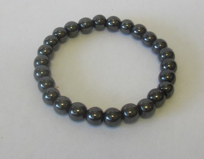 Pulseira Pedra Rolada - Hematite