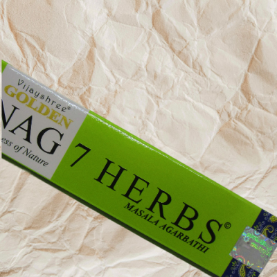 Golden Nag 7 Ervas 15gr