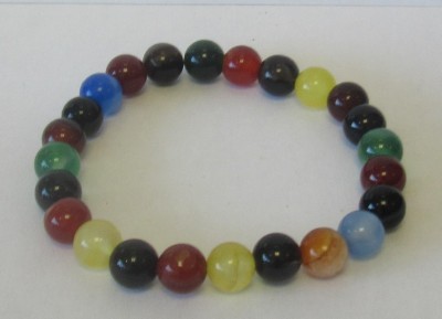 Pulseira Pedra Rolada - Ágata