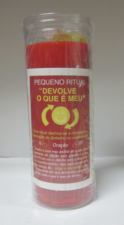 Vela Pequeno Ritual - Devolve o Que é Meu