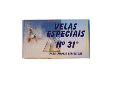 Velas Especiais Nº 31 - Limpeza Espiritual