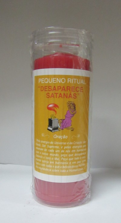 Vela Pequeno Ritual - Desaparece Satanás