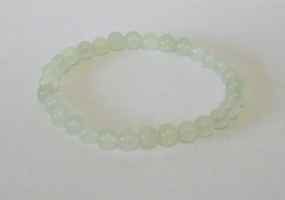 Pulseira Pedra Rolada - Jade