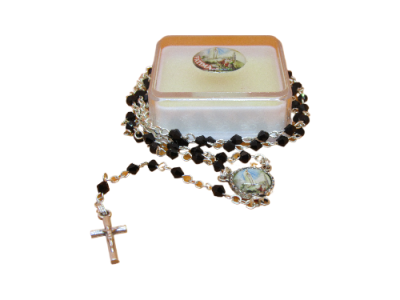 Terço Fátima - Preto