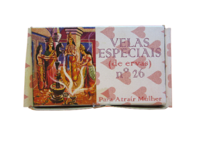 Velas Especiais Nº 26 - Atrair Mulher