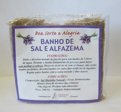 Banho de Sal e Alfazema