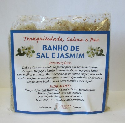 Banho de Sal e Jasmim