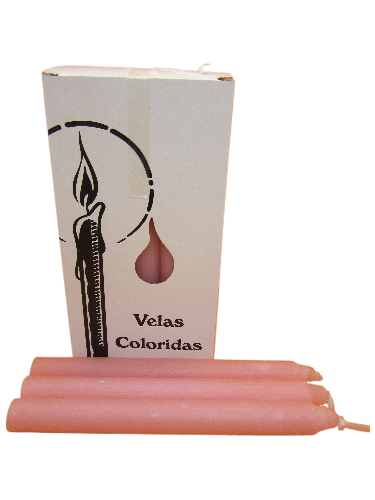 Velas 20x20 Rosa