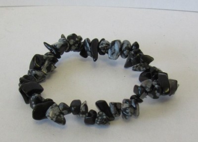 Pulseira Chip de Obsidiana
