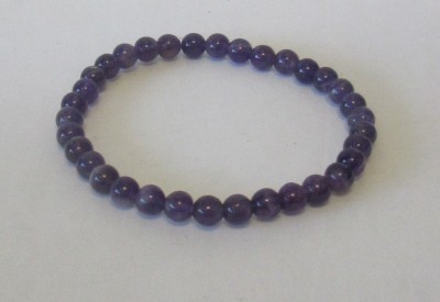 Pulseira Pedra Rolada - Ametista