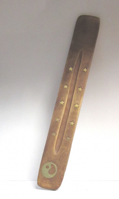 Suporte de Madeira Ying Yang