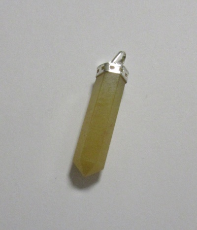 Pingente Calcita Amarela