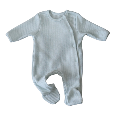 Babygrow c/ Pé (malha Ribe)