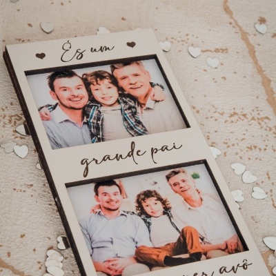 Caixa com íman PAI E AVÔ