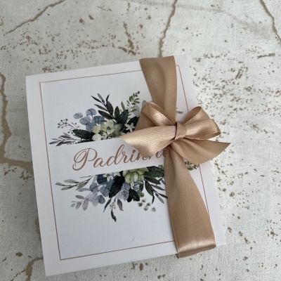 Caixa padrinho whiskey branca