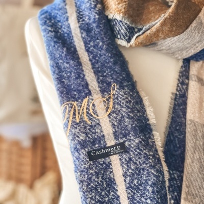 Tote bag com cachecol