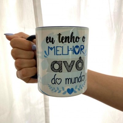 Caneca eu tenho o melhor avô