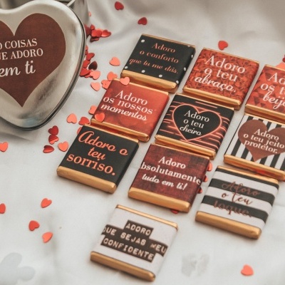 CAIXINHA 10 COISAS QUE ADORO EM TI