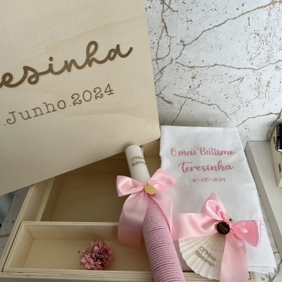 Caixa XXL rosa claro