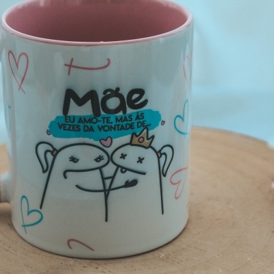 Caneca "Mãe eu amo-te mas ás vezes..."