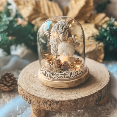 Campânula rena com LED