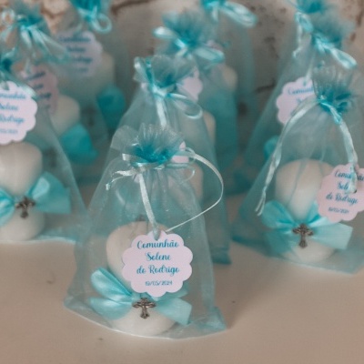 Lembrança vela azul