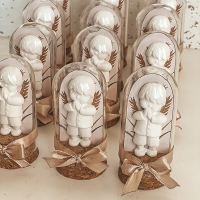 lembrança BATIZADO campanula menino