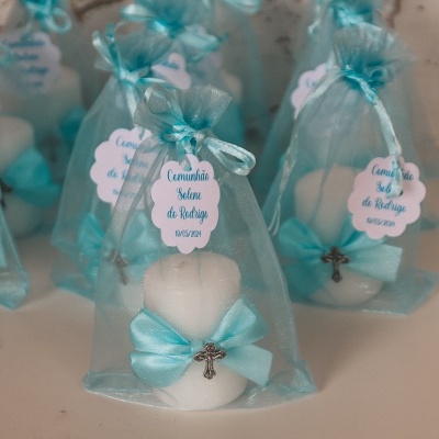 Lembrança vela azul