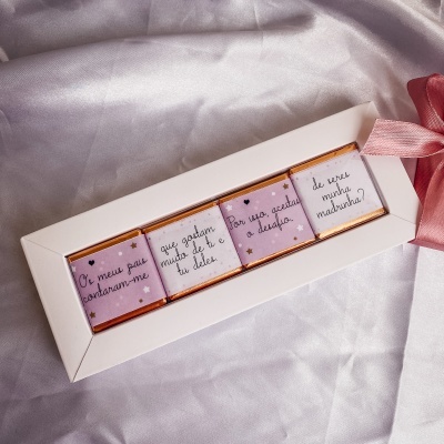 Napolitana convite madrinha