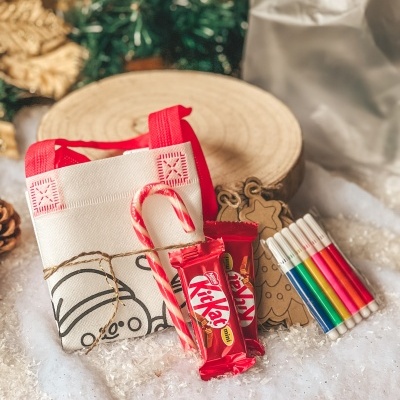 Conjunto pintura natal