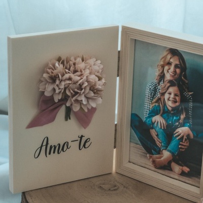 Moldura "Amo-te Mãe"