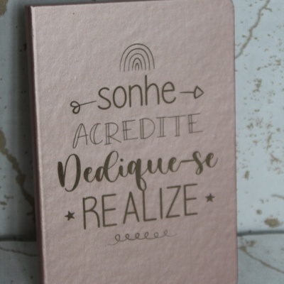 Bloco de notas Sonhe...