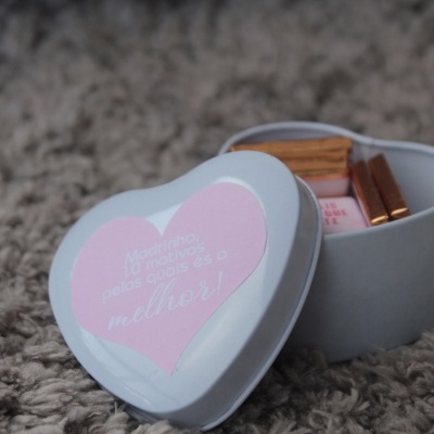 Caixinha madrinha 10 motivos