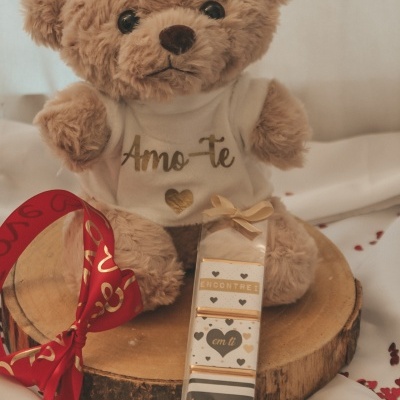 Ursinho com chocolate