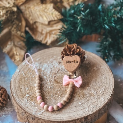 prendedor coração rosa