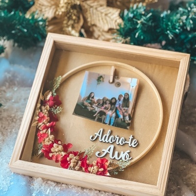 Moldura com FOTO E com LED