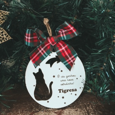 Bola de Natal tigresa