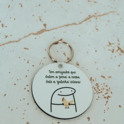 Porta chaves “ A nossa amizade vale a “