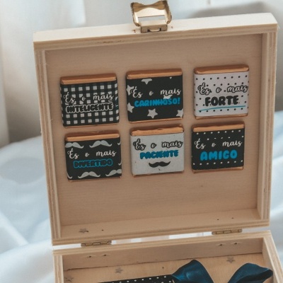 Caixa 6 razões porque és o melhor..