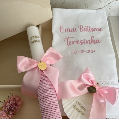 Caixa XXL rosa claro