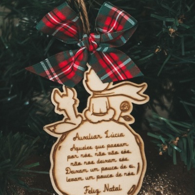 Bola de Natal principezinho