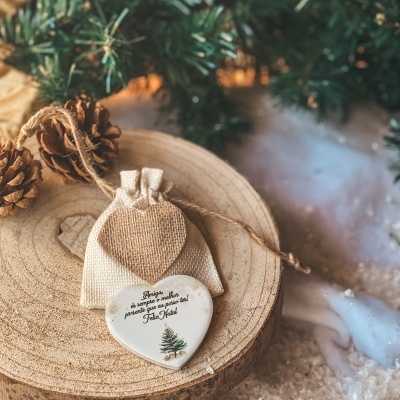 iman coração ceramica amiga