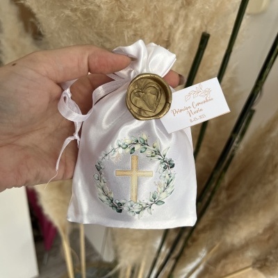 Saquinho alfazema comunhão